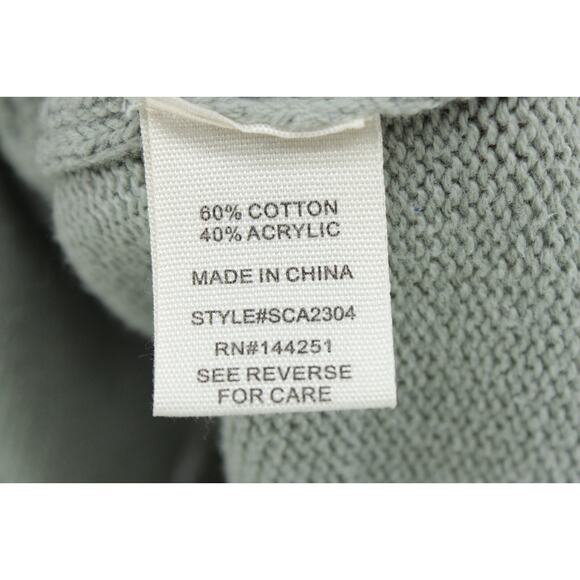 Moon & Madison Sunday Funday Sweater Women's Medium Green Football Fan Sweater - Picture 6 of 8